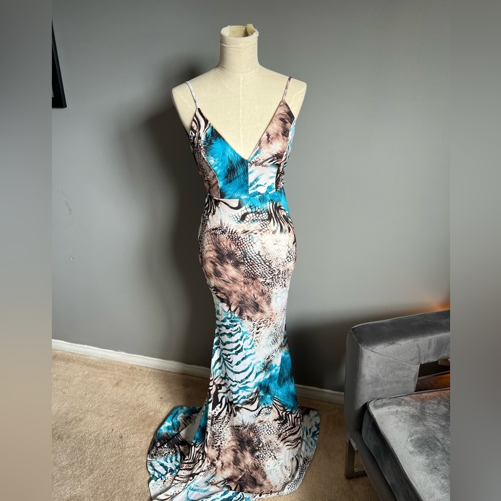 Long Summer Evening Dress - Picture 1 of 3